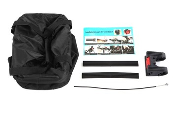 СКЛАДНАЯ КОРЗИНА НА РУЛЬ ВЕЛОСИПЕДНАЯ СУМКА