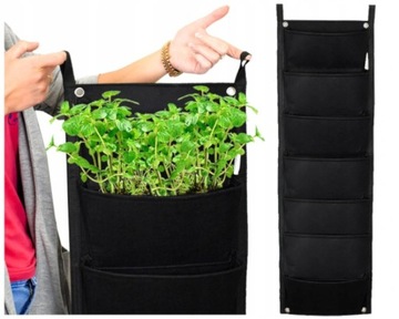 ЦВЕТОЧНЫЙ ГОРШОК СУМКА ДЛЯ ПОДВЕСКИ КЛУБНИКИ