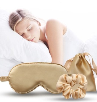 Шелковая повязка для сна Маска SILK SLEEP