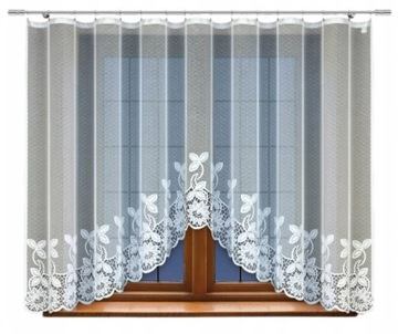 Firanka gotowa / firana gotowa żakardowa 130x300