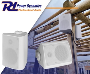 GŁOŚNIKI instalacyjne ZEWNĘTRZNE 4''100W IP56 2szt