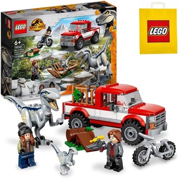 LEGO 76946 DINOZAURY JURASIC PARK WELOCIRAPTORY VELOCIRAPTOR JURRASIC AUTO