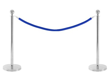 ВЕРЕВКА БАРЬЕРНАЯ ВЕРЕВКА для СТОЛБОВ, синяя, 150 см