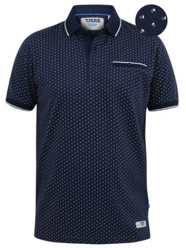 Duża Koszulka Polo Duke D555 Duże Rozmiary 4XL