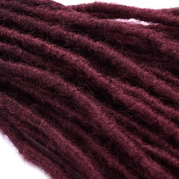 Синтетические волосы для наращивания Дреды 10 прядей