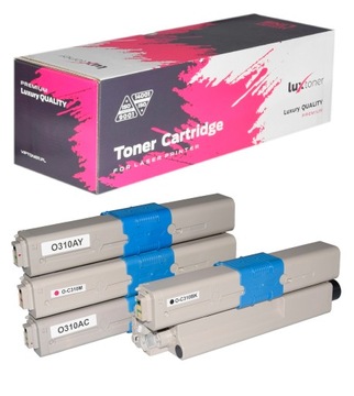 4x Toner do OKI C310 C330 C331 MC351 C510DN C511DN