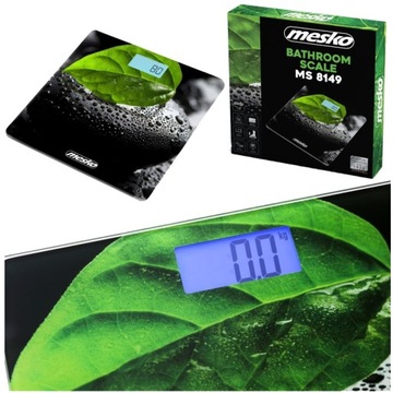 WAGA ŁAZIENKOWA ELEKTRONICZNA 150kg MESKO MS8149