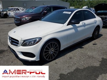 Mercedes Klasa C W205 2018 Mercedes-Benz Klasa C 2018 MERCEDES-BENZ C 300 4MATIC 2.0 Benzyna 241KM