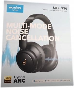 Беспроводные полноразмерные наушники Soundcore Life Q30
