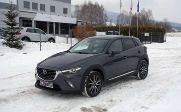 Mazda CX-3 Crossover 1.5 SKY-D 105KM 2015 Mazda CX-3 1.5D 105KM AWD 4x4 LED Automat Skora Kamera Oryginalne szyby, zdjęcie 2