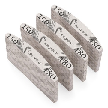 Пилочка для ногтей 150/180 Boat Crescent Standard Aba Group 100 шт.