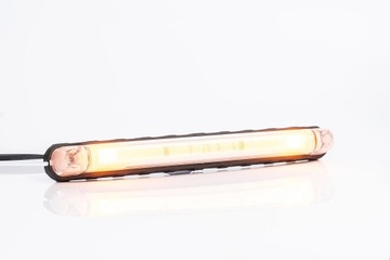 ŚWIATŁOWODOWA LAMPA OBRYSOWA LED POMARAŃCZ FRISTOM