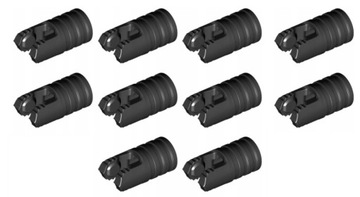 LEGO Zawias Przegub 1x2 Czarny Black 10 sztuk 6271535 57360