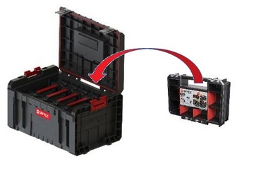 Qbrick PRO Toolbox 2.0 Red Ultra + Органайзер Multi