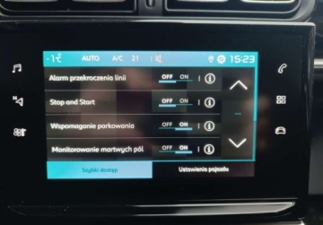 Citroen C3 III Hatchback Facelifting 1.2 PureTech 110KM 2023 Citroen C3 1.2 110KM Automat Kamera MirrorScreen SalonPL SerwisASO FV23 Gw, zdjęcie 20