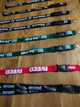 Красный ремешок для идентификационного ключа телефона JEEP