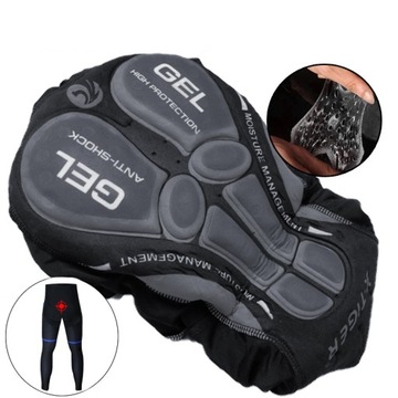 ВЕЛОСИПЕДНЫЙ КОМПЛЕКТ ДЛИННЫЕ БРЮКИ СО ВСТАВКОЙ ФУТБОЛКА