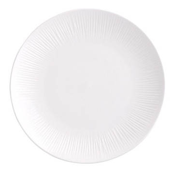Talerz obiadowy płytki porcelana Altom Design Alessia 25 cm