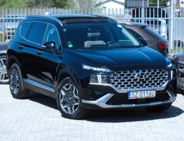 Hyundai Santa Fe IV SUV HEV 1.6 T-GDI HEV 230KM 2022 Hyundai Santa Fe 230ps 4WD Full Wentyle Panorama 360 Hak HUD Krell ACC Blis, zdjęcie 28