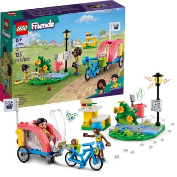 LEGO 41738 FRIENDS ROWER DO RATOWANIA PSÓW