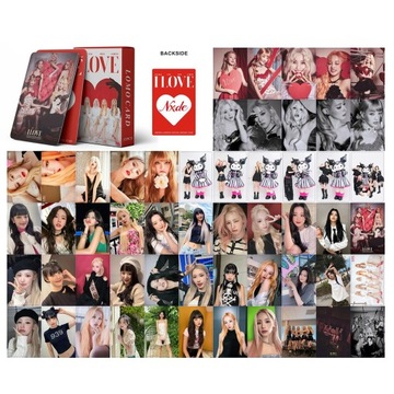 55pcs/set Kpop (G)I-DLE Postcards I LOVE Lomo Cards GIDLE Album Girls I