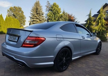 Mercedes Klasa C W204 Coupe 350 BlueEFFICIENCY 306KM 2013 Mercedes-Benz Klasa C AMG-Pakiet V6 3.5B 306Ps Panorama Bixenon Ledy Navi, zdjęcie 3
