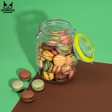 СТЕКЛЯННАЯ БАНКА 2,2 Л БАНКА ДЛЯ ОГУРЕЧНОГО ПЕЧЕНЬЯ ЛИКЕРНЫХ ПРОДУКТОВ КОФЕ