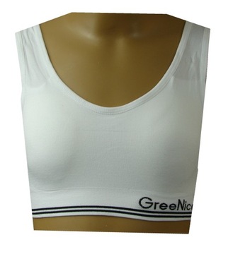 TOP DZIEWCZĘCY BIUSTONOSZ GREENICE 1SZT. rozmiar 152-158 TO6266-3
