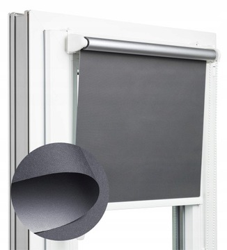 ROLETA ZACIEMNIAJĄCA TERMICZNA NA WYMIAR 94x150 SILVER THERMO