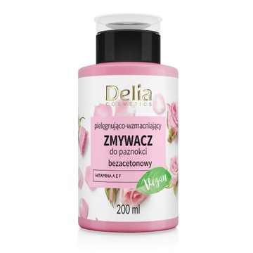 Delia Cosmetics Vege Zmywacz do paznokci wzmacniaj