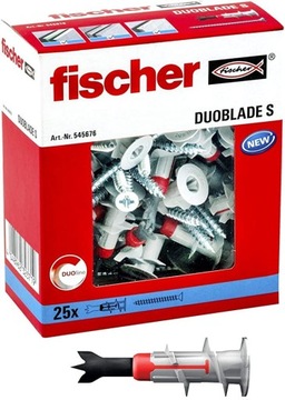 Kołki płyt G-K samowiercący Fischer DuoBlade S 50