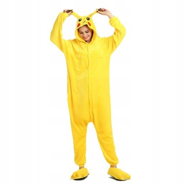 PIKACHU Pikaczu PIŻAMA Onesie Pokemon
