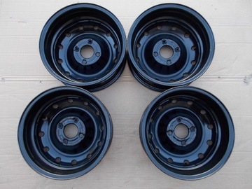 4× DISK OCELOVÝ CITROEN OE PEUGEOT 206 C2 C3 5.5" X 14" 4X108 ET 24