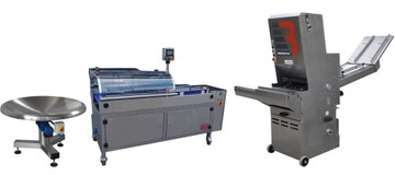 Linia do krojenia i pakowania chleba, krajalnica do chleba, pakowaczka