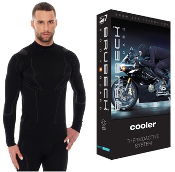 LETNIA PRZEWIEWNA BLUZA NA MOTOR BRUBECK COOLER XL