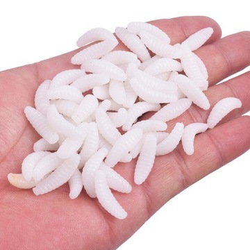 ROBAKI PRZYNĘTA SZTUCZNA GUMA 2,2cm zestaw 20 szt.