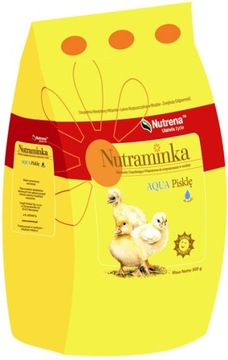 WITAMINY NUTRENA DLA PISKLĄT KURCZĄT NUTRAMINKA AQUA 0,5KG