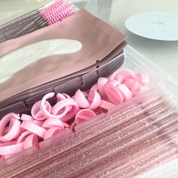 Набор для наращивания ресниц в коробке SEOL Cosmetics