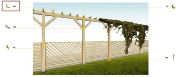 KW1 KĄTOWNIK WĄSKI ŁĄCZNIK MONTAŻOWY DO DREWNA 25x25x17x1,5 50 szt DOMAX