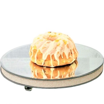 Patera na ciasto tort owoce lustrzana IRIS
