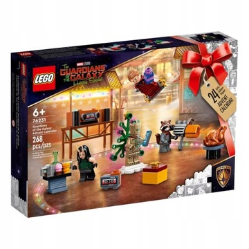 LEGO 76231 Marvel Kalendarz adwentowy ze Strażnikami Galaktyki NOWE