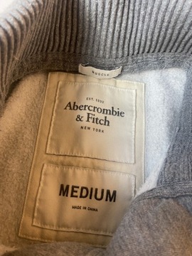 Abercrombie & Fitch ORYGINALNA GRUBA BLUZA /S