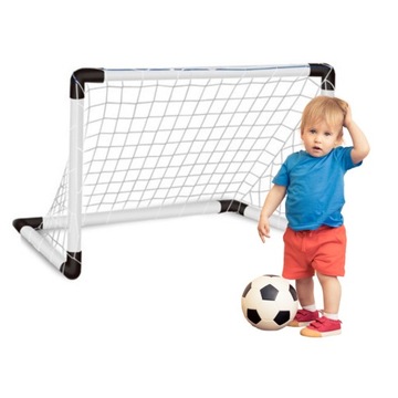 НАБОР ИЗ 2 ВОРОТ ФУТБОЛЬНЫЕ ВОРОТА ДЛЯ САДОВОГО ШАРА 57 СМ НАСОС День защиты детей