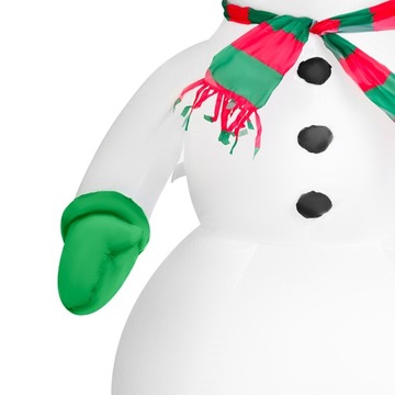 НАДУВНОЙ СНЕГОВИК РОЖДЕСТВЕНСКИЙ УКРАШЕНИЕ СВЕТОДИОДНЫЙ УКРАШЕНИЕ САДА 120 см