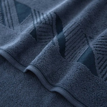 ZWOLTEX Ręcznik ENZO granat bawełna EGIPSKA 30x50