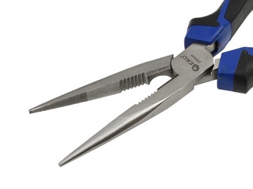 Комбинированные плоскогубцы с прямыми и загнутыми сторонами длиной 200 мм.