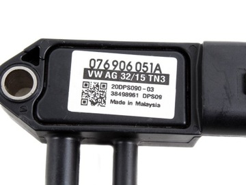 ДАТЧИК ДИФФЕРЕНЦИАЛЬНОГО ДАВЛЕНИЯ ВЫХЛОПНЫХ ГАЗОВ DPF VW 076906051A *