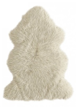 Skóra owcza dekoracyjna XL 90-110cm naturalna