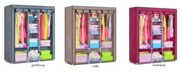 12 DOOR CLOTHERS гардероб XXL серый
