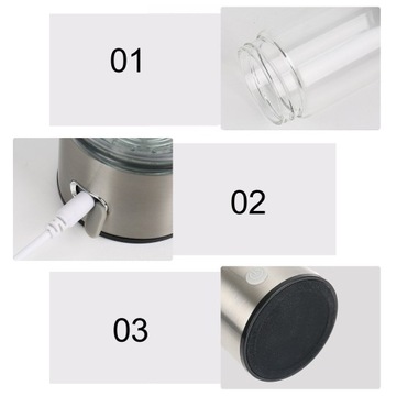 ГЕНЕРАТОР ВОДОРОДНОЙ ВОДЫ ИОНИЗАТОР 420 МЛ АКТИВНЫЙ ВОДОРОД ВОДОРОД